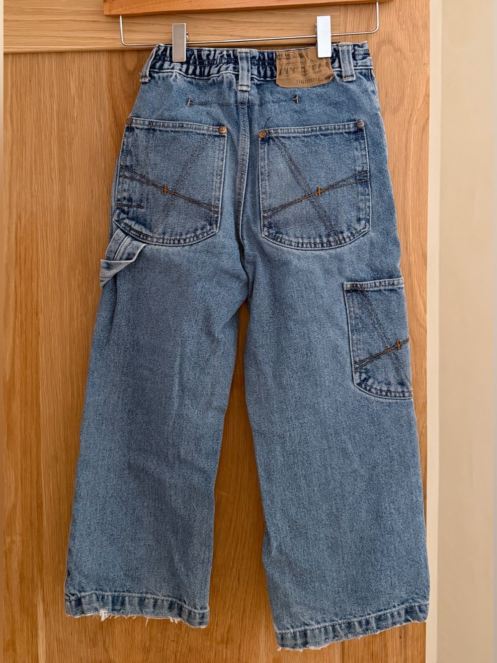 Kids Blue Carpenter Jeans - Comfortable Workwear
